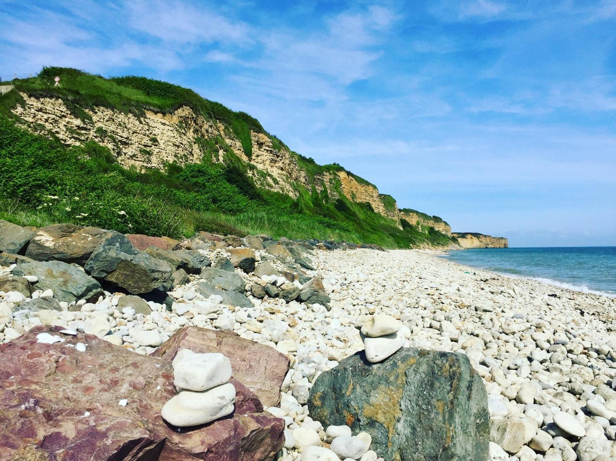 Hotel La Sapinière Saint-Laurent-sur-Mer Esterno foto